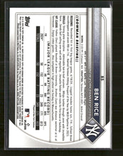 2025 Bowman Chrome Red Rookie Variation Ben Rice  #85