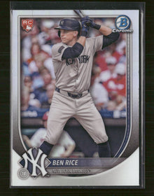 2025 Bowman Chrome Red Rookie Variation Ben Rice  #85