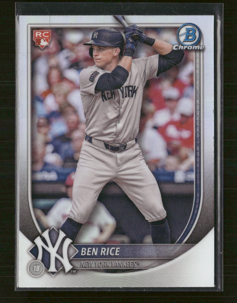 2025 Bowman Chrome Red Rookie Variation Ben Rice  #85