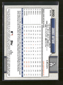 2026 Topps Dugout Peeks Shohei Ohtani #200