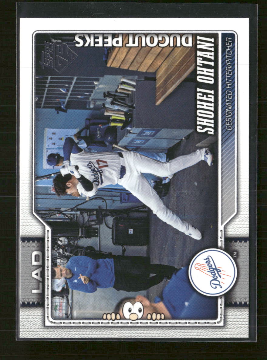 2026 Topps Dugout Peeks Shohei Ohtani #200