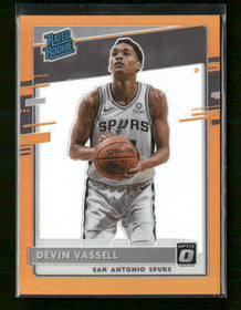 2020-21 Donruss Optic Orange Devin Vassell #/199 #161