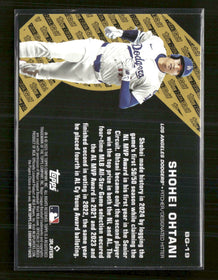 2025 Topps Update Topps Black Gold Shohei Ohtani #BG-19