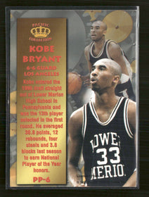 1996 Pacific Power Kobe Bryant #PP-6