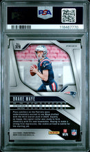 2024 Panini Prizm Green Wave Drake Maye 9 PSA #329