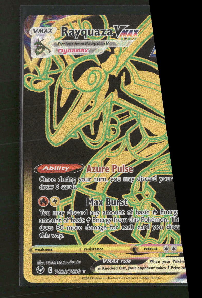 SWSH12: Silver Tempest Trainer Gallery Rayquaza VMAX (Secret) #TG29/TG30
