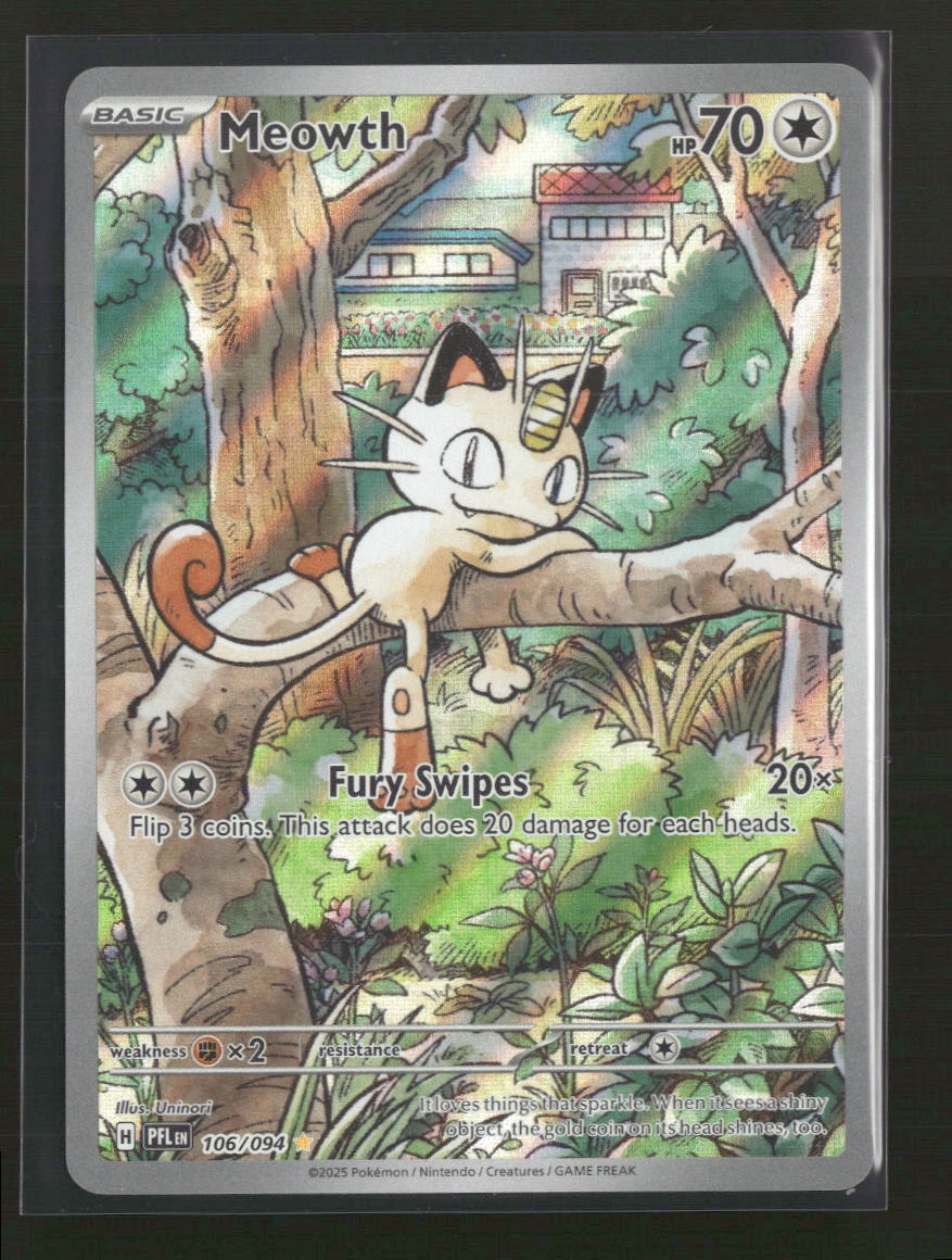 ME02: Phantasmal Flames Meowth #106/094