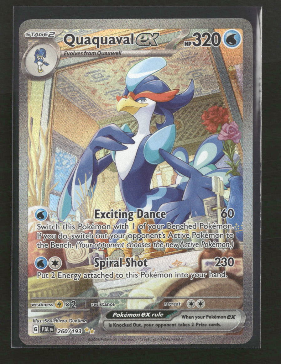 SV02: Paldea Evolved Quaquaval ex #260/193
