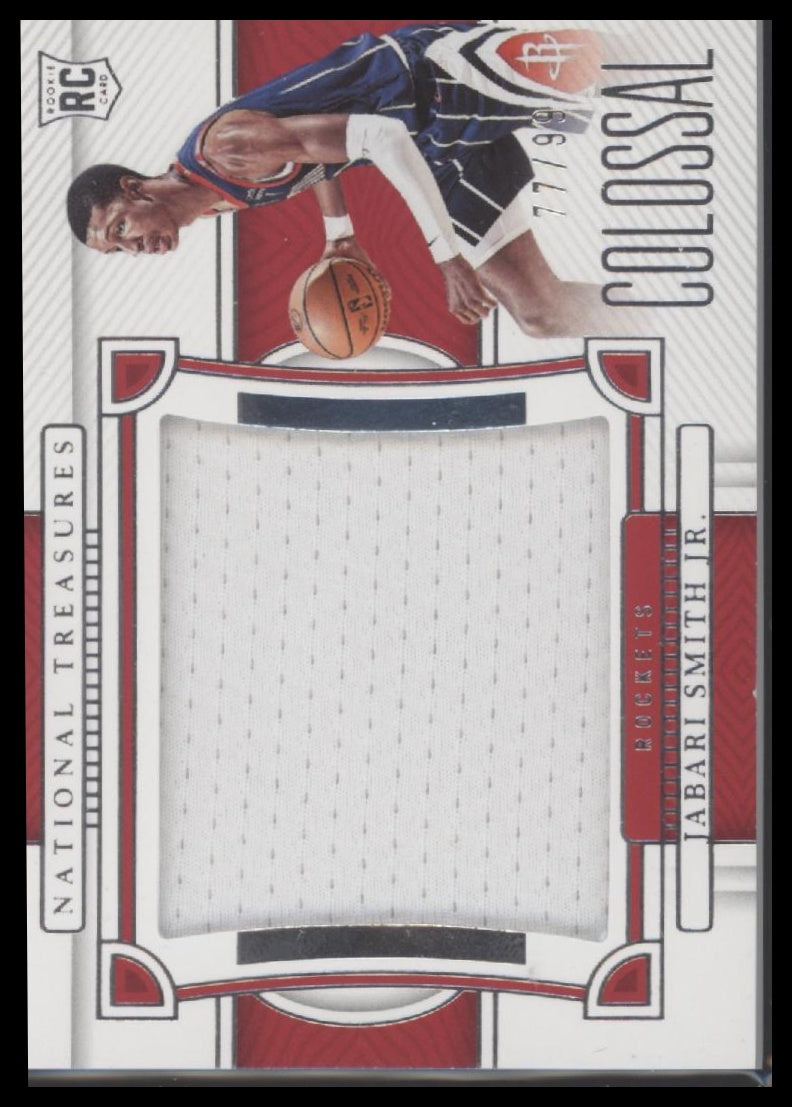 2022-23 Panini N. T. Colossal Rookie Materials Jabari Smith Jr. #/99 #CR-JSJ