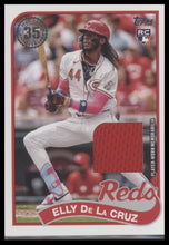 2024 Topps Update 1989 Baseball 35th Anniversary Relics Elly De La Cruz #89RU-ED
