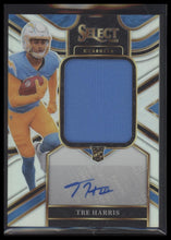 2025 Panini Jumbo Rookie Auto Swatches Prizm Tre Harris #JRS-THS
