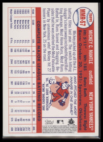 2007 Topps Mickey Mantle Memorabilia Mickey Mantle #MMR-57