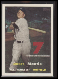 2007 Topps Mickey Mantle Memorabilia Mickey Mantle #MMR-57