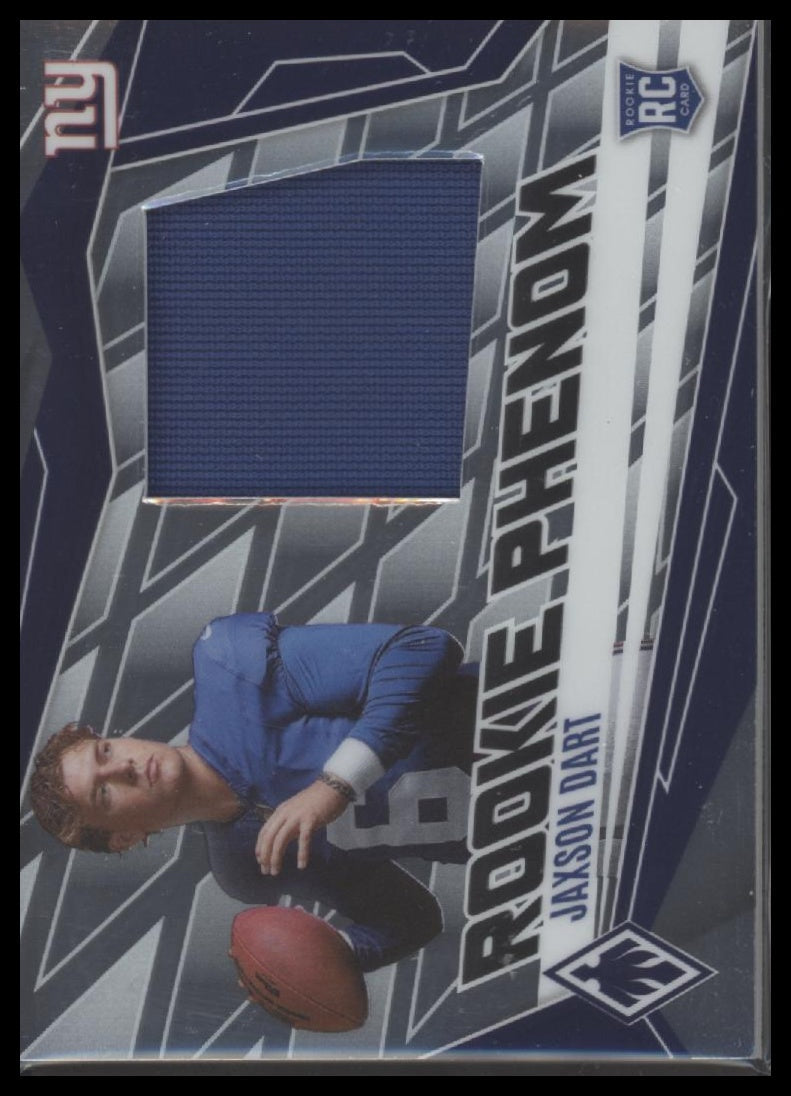 2025 Panini Phoenix Rookie Phenom Jersey Jaxson Dart #/699 #PJY-JDT