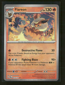 SV: Prismatic Evolutions Flareon (Master Ball Pattern) #013/131