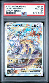 2023 Pokemon Sword And Shield Crown Zenith Fa Mewtwo Vstar 10 PSA #GG44