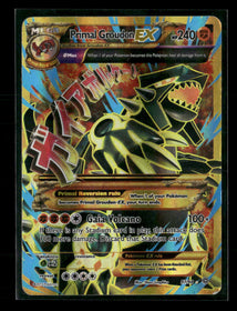 XY - Ancient Origins Primal Groudon EX (Shiny Full Art) #97/98 (Damaged)