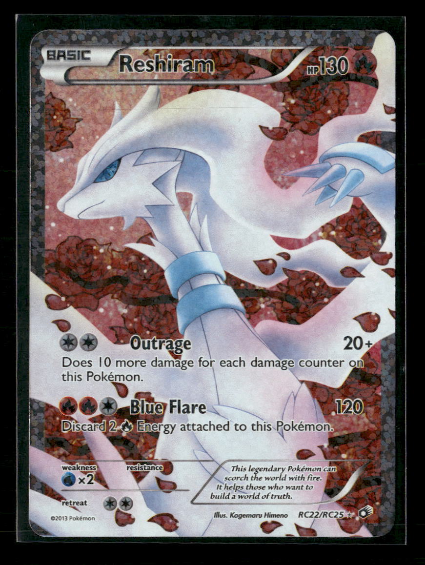 Legendary Treasures: Radiant Collection Reshiram (Full Art) #RC22/RC25