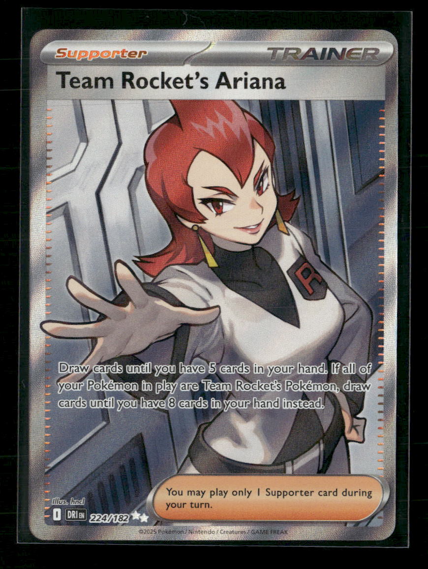 SV10: Destined Rivals Team Rocket's Ariana #224/182