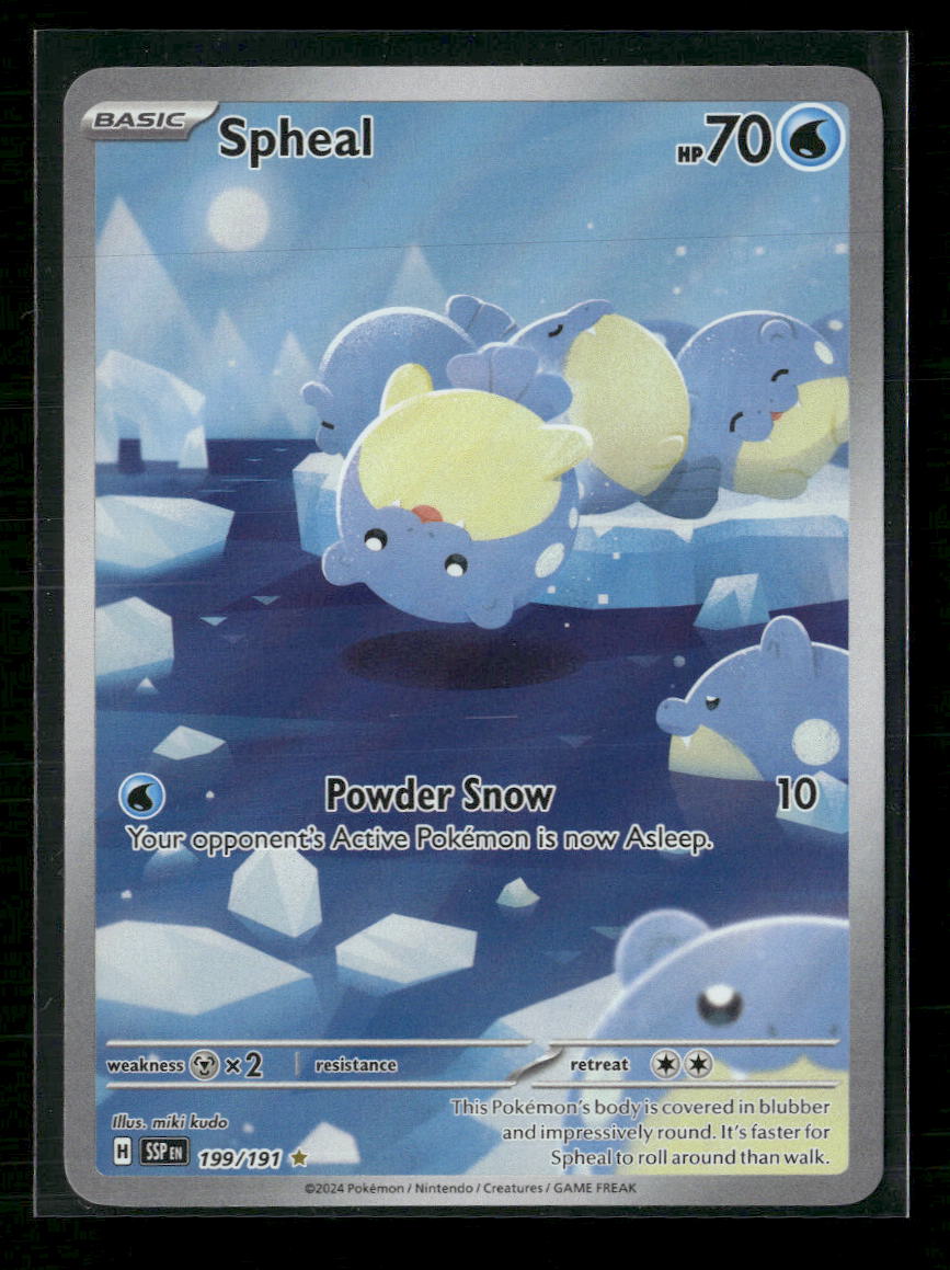SV08: Surging Sparks Spheal #199/191