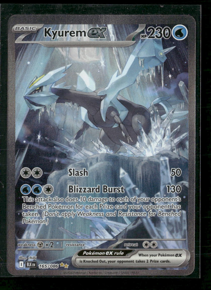 SV: Black Bolt Kyurem ex #165/086