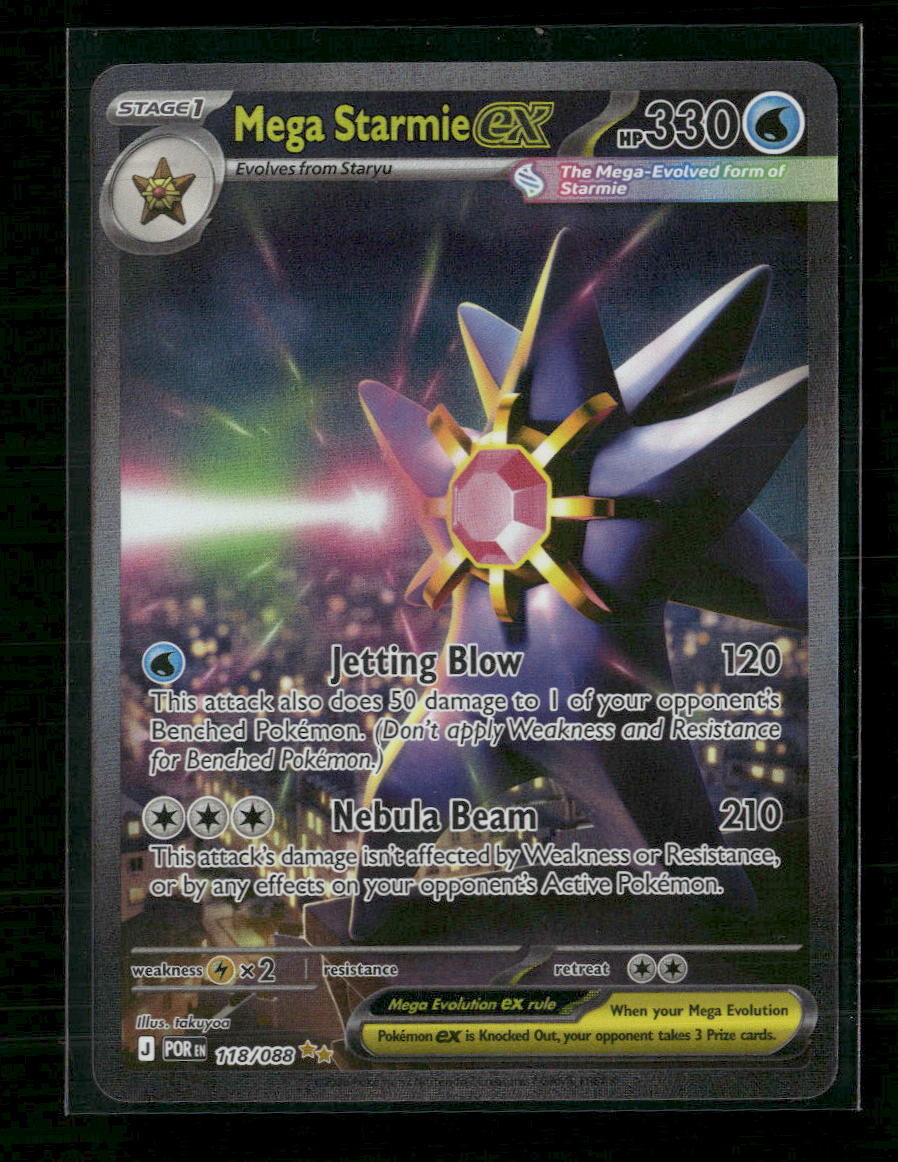 ME03: Perfect Order Mega Starmie ex #118/088