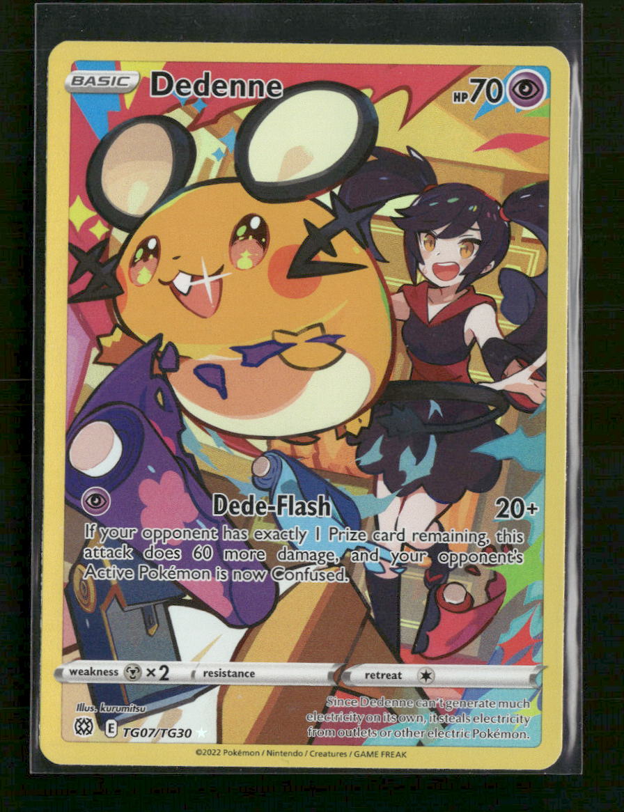 SWSH09: Brilliant Stars Trainer Gallery Dedenne #TG07/TG30