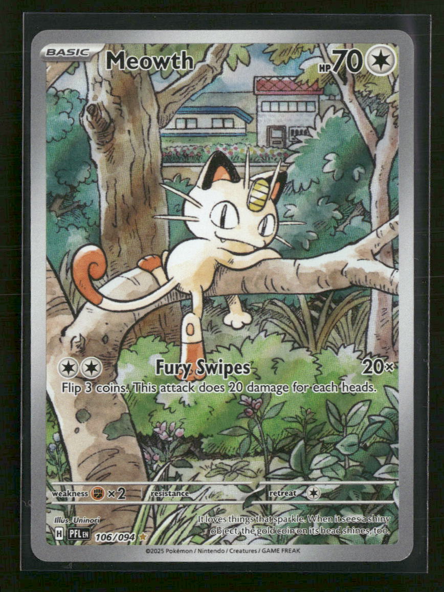 ME02: Phantasmal Flames Meowth #106/094