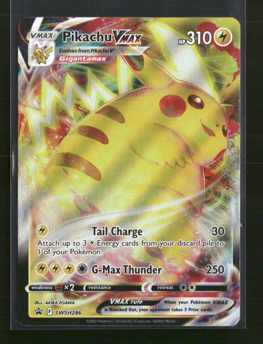 SWSH: Sword & Shield Promo Cards Pikachu VMAX #SWSH286