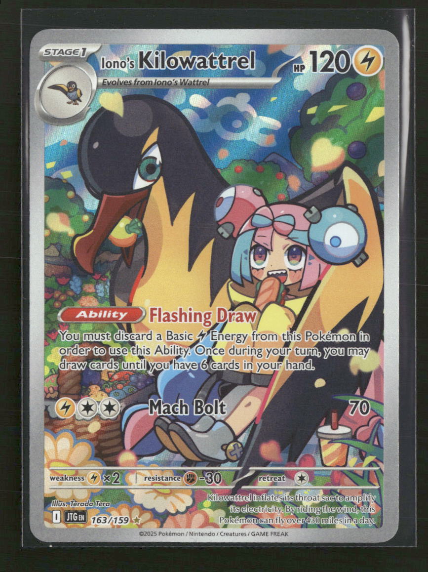 SV09: Journey Together Iono's Kilowattrel #163/159