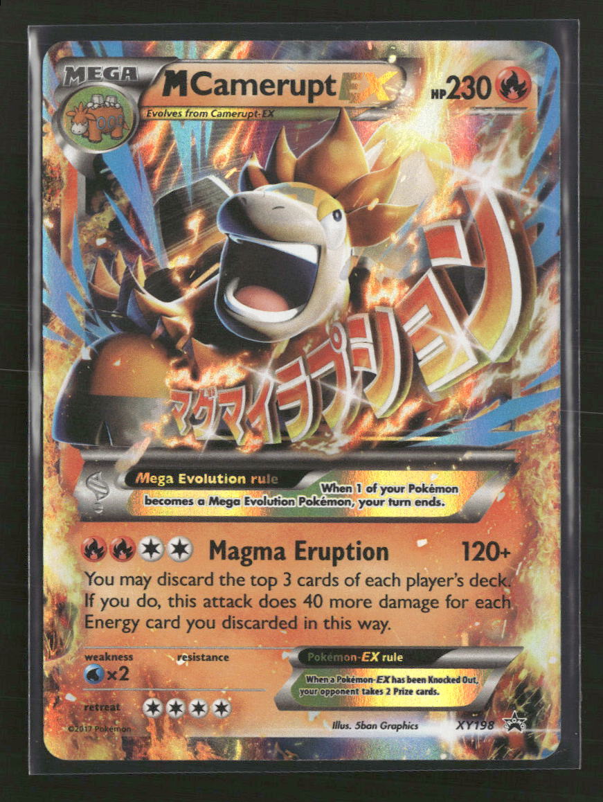 XY Promos M Camerupt EX #XY198