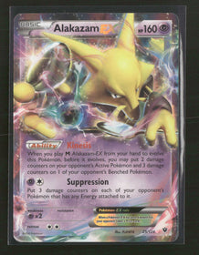 XY - Fates Collide Alakazam EX #25/124