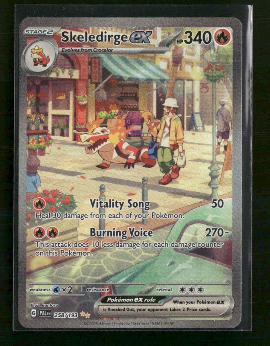 SV02: Paldea Evolved Skeledirge ex #258/193