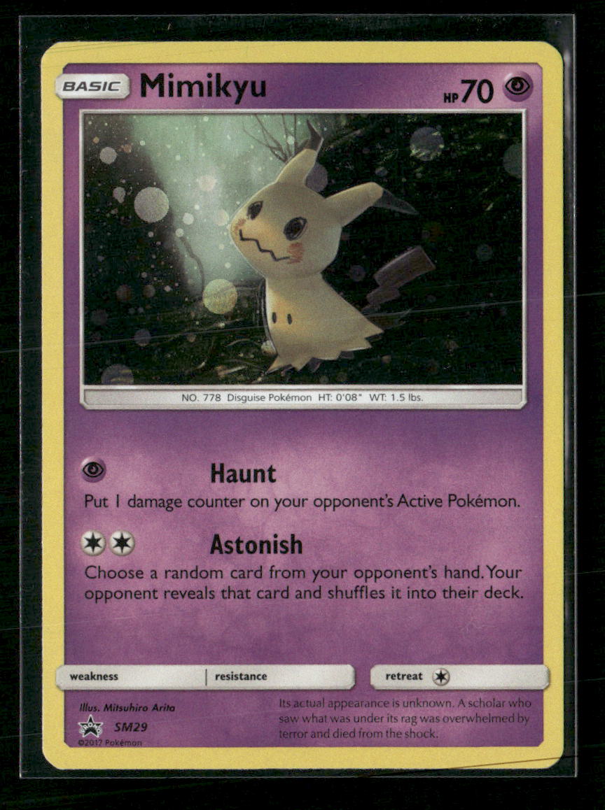 SM Promos Mimikyu #SM29