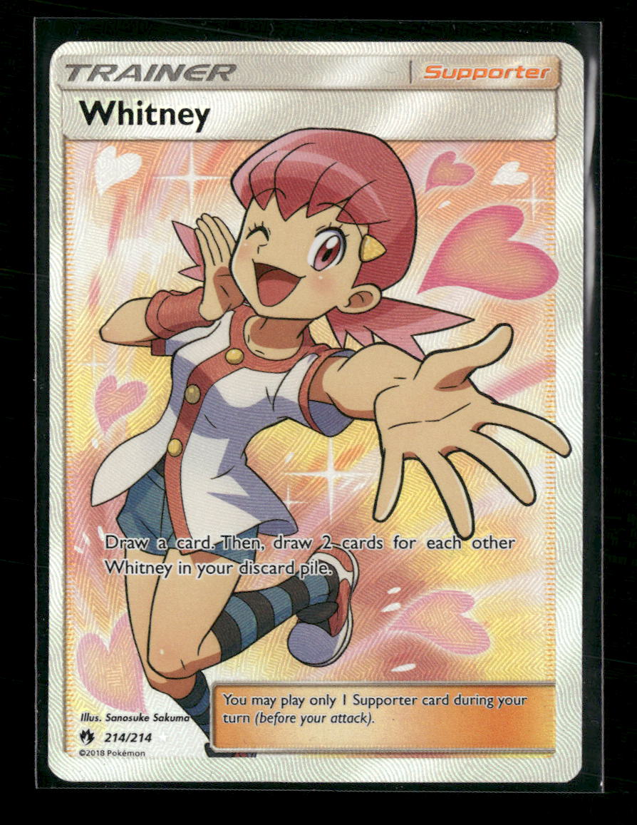 SM - Lost Thunder Whitney (Full Art) #214/214