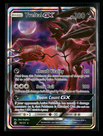 SM - Forbidden Light Yveltal GX #79/131