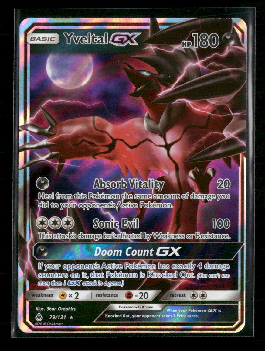 SM - Forbidden Light Yveltal GX #79/131