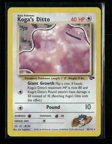 Gym Challenge Koga's Ditto #010/132