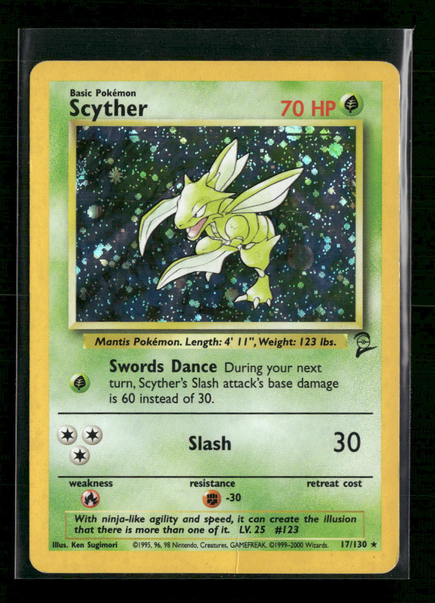 Base Set 2 Scyther #017/130 (Damaged)