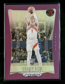 2023-24 Panini Prizm Deca Prizms Purple Gradey Dick #/99 #160