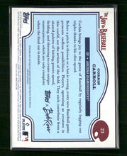 2025 Topps Bob Ross The Joy of Baseball Titanium White Corbin Carroll #/35 #23