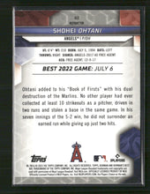 2023 Bowman's Best Refractors Shohei Ohtani #62