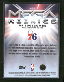 2025-26 Bowman Mega Rookies VJ Edgecombe #MR-3