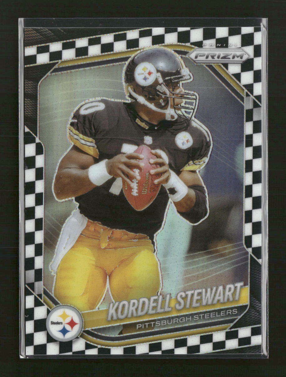 2025 Panini Prizm Black and White Checker Kordell Stewart #288