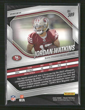 2025 Panini Prizm Black and White Checker Jordan Watkins #389