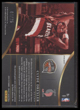 2014-15 Panini On Hallowed Ground Jerseys Prizms Tie Dye Clyde Drexler #/25 #8