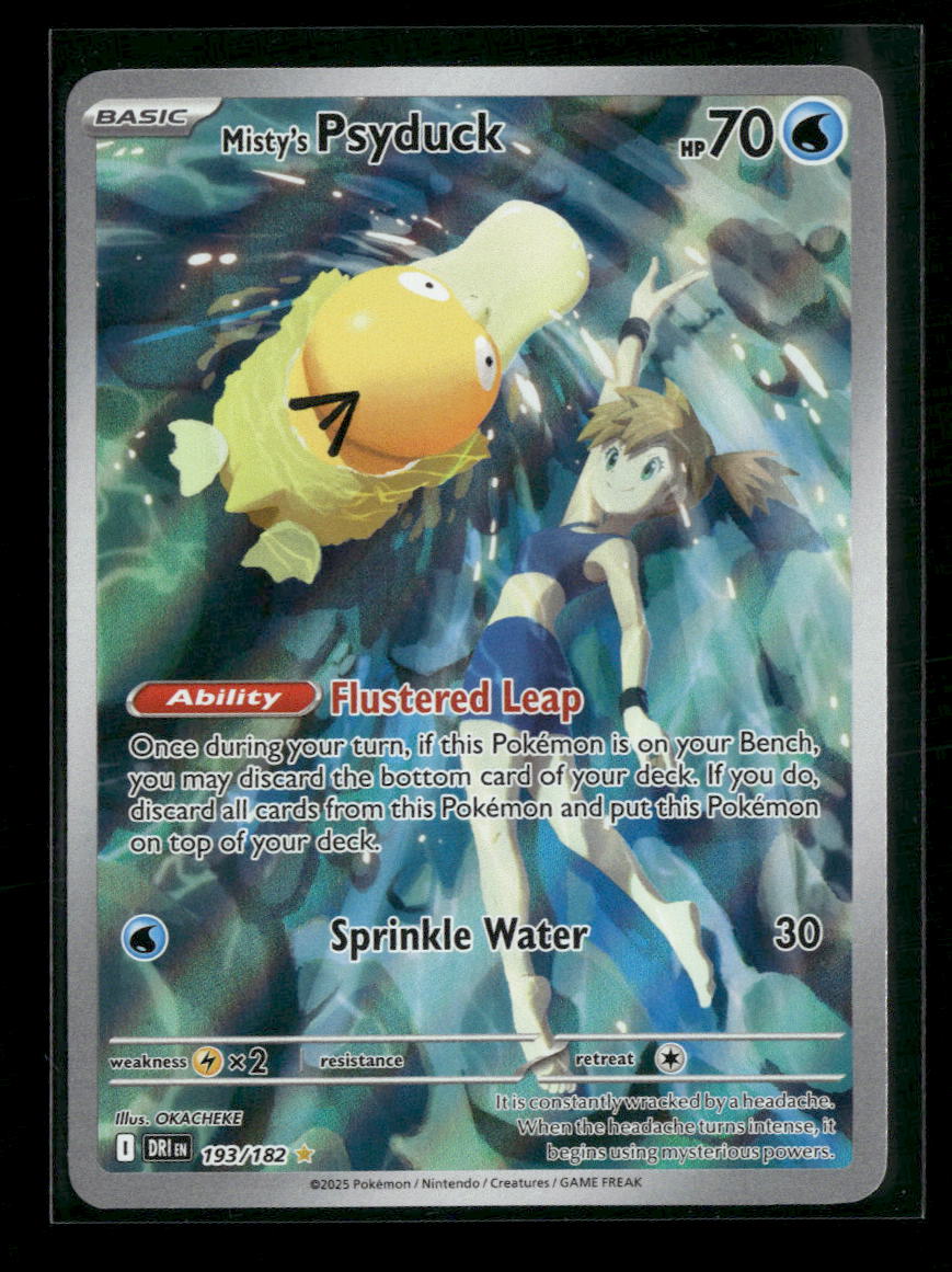 SV10: Destined Rivals Misty's Psyduck #193/182