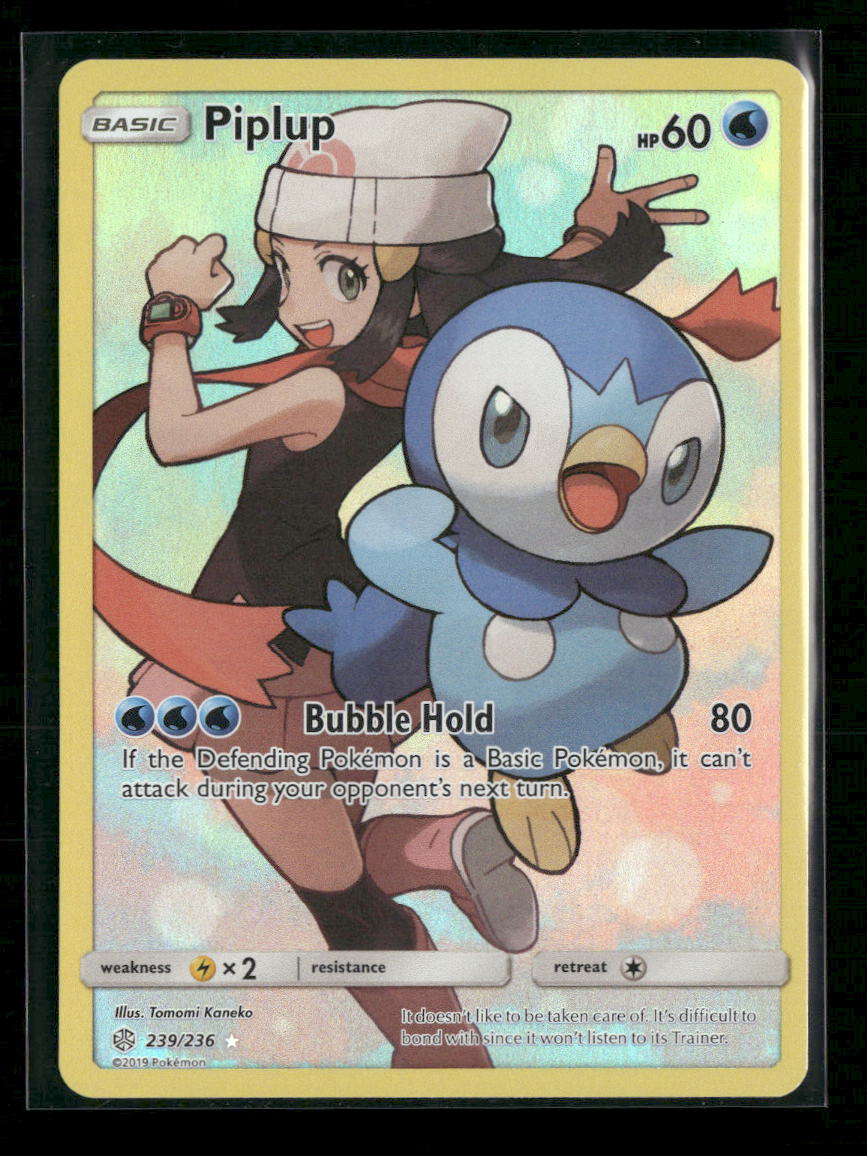 SM - Cosmic Eclipse Piplup (Secret) #239/236