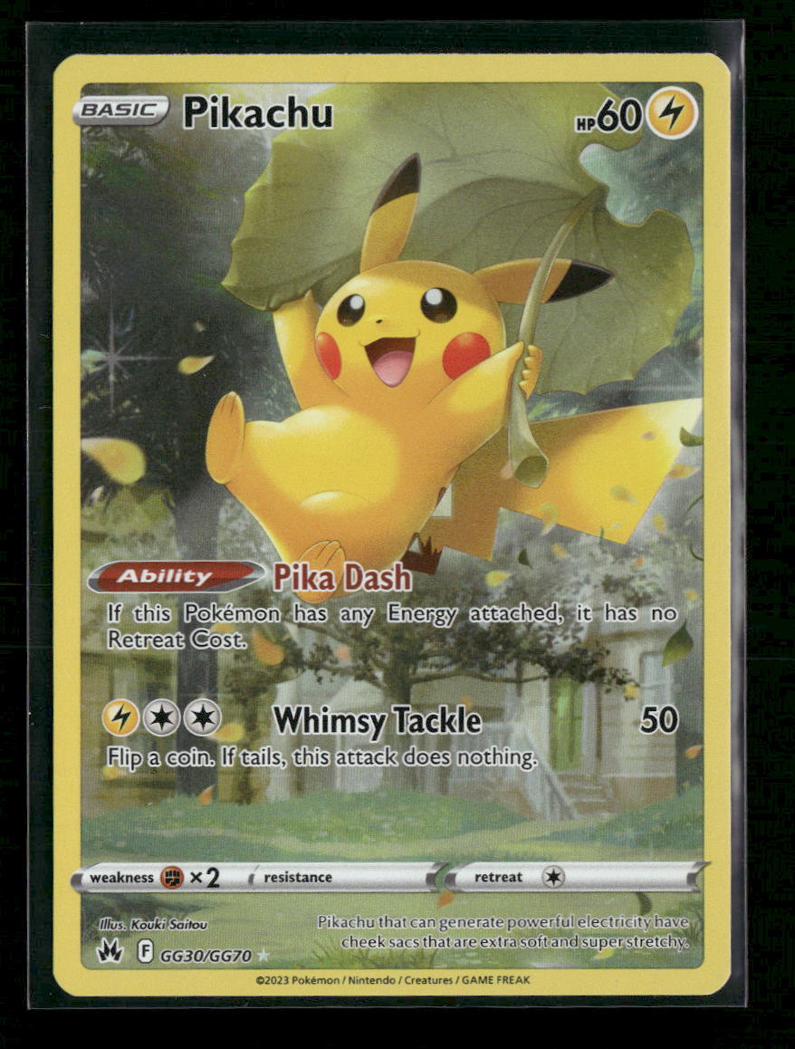 SWSH: Crown Zenith: Galarian Gallery Pikachu #GG30/GG70