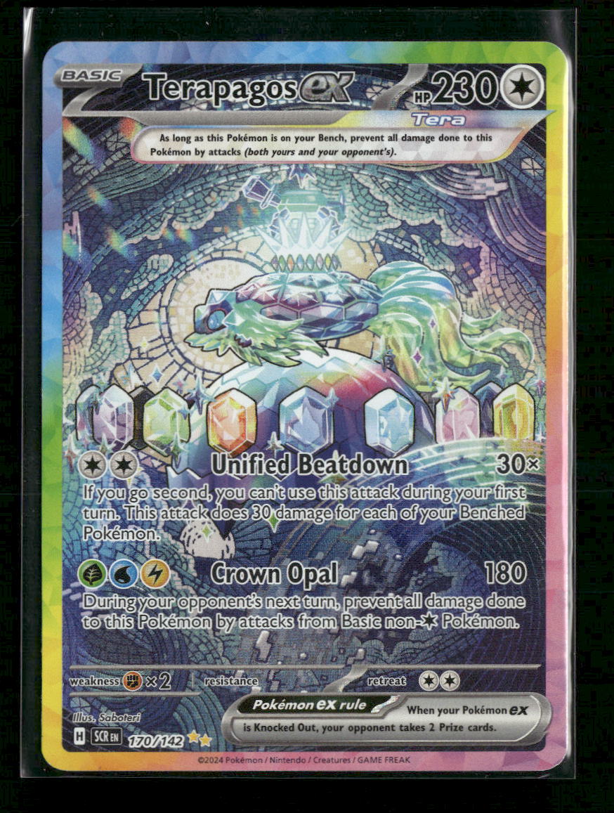SV07: Stellar Crown Terapagos ex #170/142